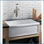Apron Front Single Bowl Kitchen Sinks